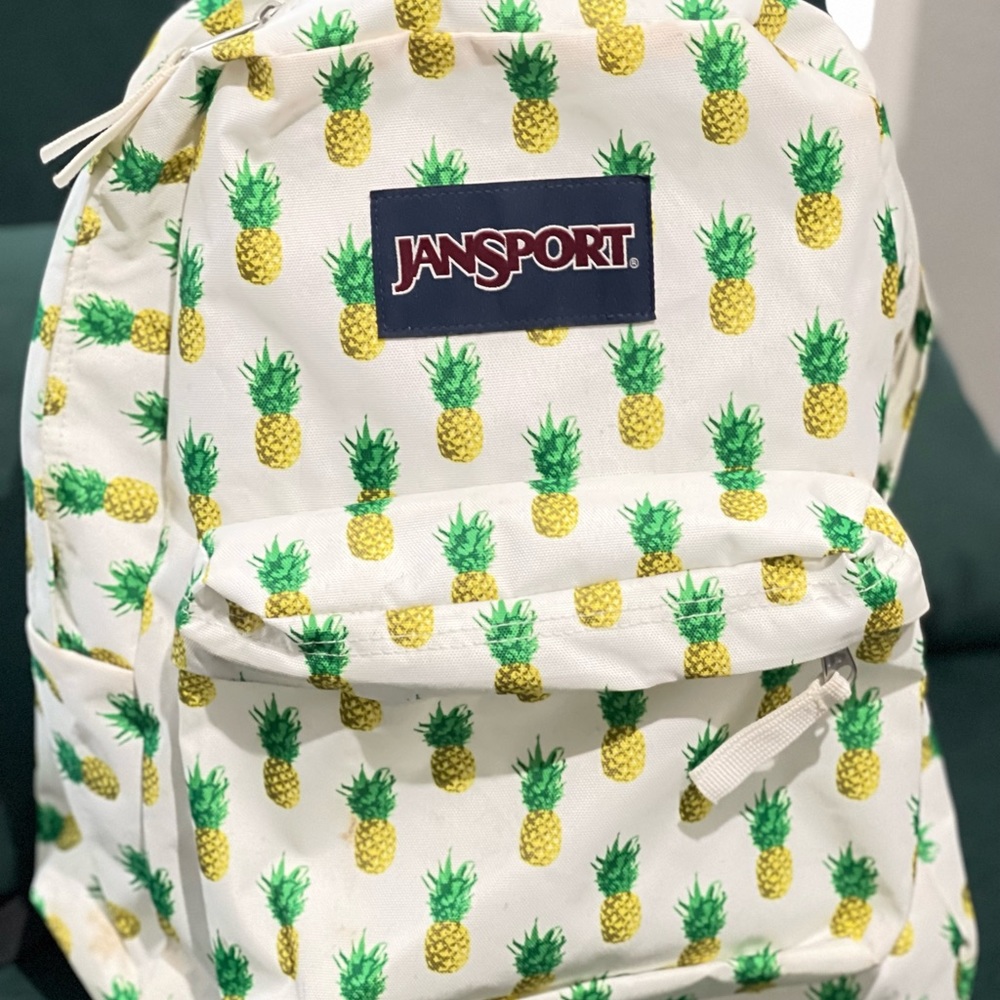 JanSport Pineapple Full Size Backpack